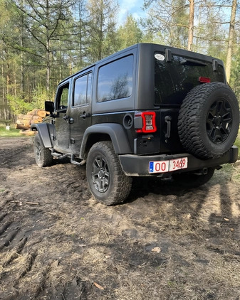 Jeep Wrangler cena 121800 przebieg: 97242, rok produkcji 2017 z Warszawa małe 106